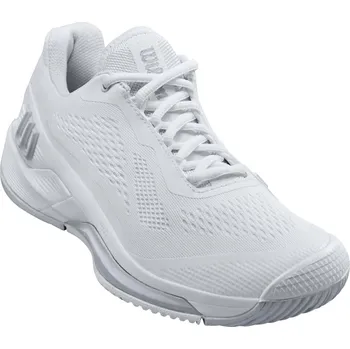 Pánská tenisová obuv Wilson Rush Pro 4.0 AC Women White/White/Pearl Blue (36)