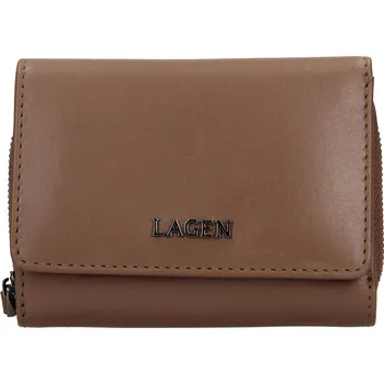 Peněženka Dámská kožená peněženka Lagen Stelna - světle hnědá