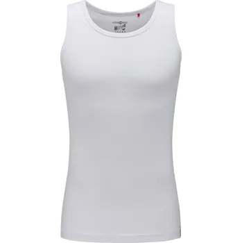 Pánské tílko MUSTANG Dvojbalení pánských bílých tílek Basic L 5002-2000