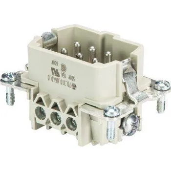 Síťový konektor Wieland Electric 70.310.0640.0 vložka pinového konektoru BAS Počet kontaktů 6 plus PE 1 ks