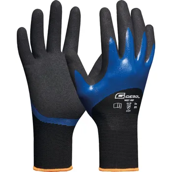 Pracovní rukavice GEBOL 709592 pracovní rukavice WetGrip vel.9 SB