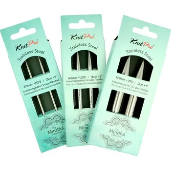 Nástroj na niť a příze KnitPro Mindful vyměnitelné jehlice 5mm