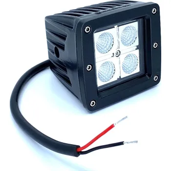 Přídavný světlomet Led Cree Pracovní Světlo, Hranaté, 12W, 900 Lm, 12-24V, Ip67 [L0082-1]