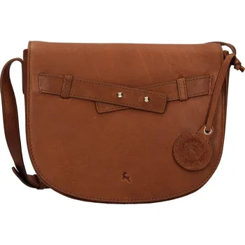 Kabelka Dámská kožená crossbody kabelka Ashwood Gita - světle hnědá