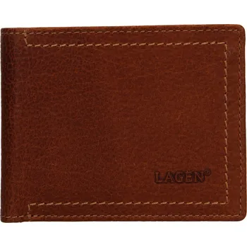Peněženka Pánská kožená peněženka Lagen Adrian - koňak