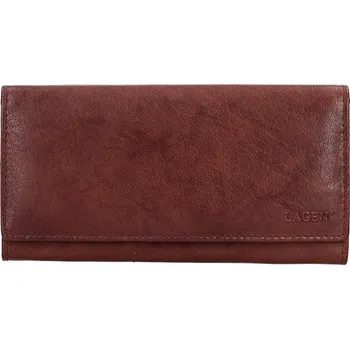 Peněženka Dámská kožená peněženka Lagen Inge - hnědá