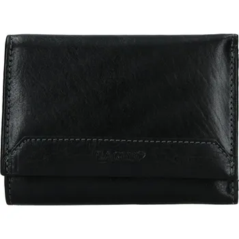 Peněženka Dámská kožená peněženka Lagen Jarmila - černá