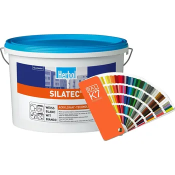 Fasádní barva Silikonová fasádní barva HERBOL Silatec - Míchaný odstín - 5L