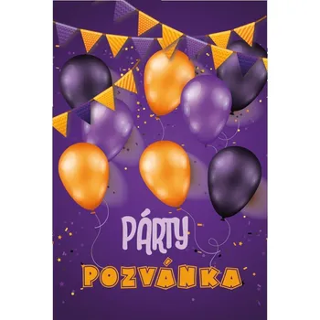 Pozvánka Stil 1141133 pozvánka na párty 6 ks