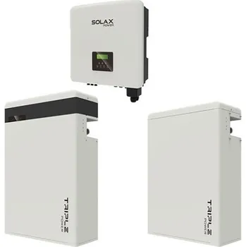 solární měnič Solax X3-Hybrid G4 15.0-D + Triple 17,4 kWh