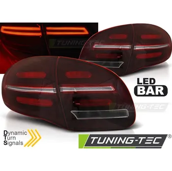 Zadní světlomet Tuning Tec Zadní světla PORSCHE CAYENNE 2002-2006 červeno-bílé LED BAR