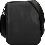 Pánská kožená taška přes rameno SendiDesign Telon - černá
