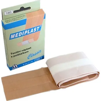 Náplast MEDIPLAST Náplast polštářková textilní 6 cm x 1 m