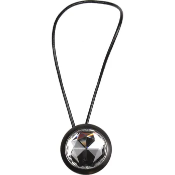 Příslušenství pro záclonu a závěs Dekorační ozdobná spona na záclony a závěsy s magnetem YURI antracit Ø 5 cm Mybesthome