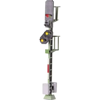 Modelová železnice Viessmann Modelltechnik 4014A H0 světelný signál s předzvěstí blokovací signál stavebnice DB