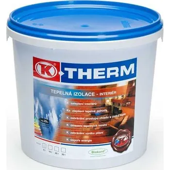 Tepelná izolace TK-Therm TK- Therm - 10 L termoizolační stěrka je ideálním materiálem pro vnitřní zateplení stěn a podlah ve stavebnictví
