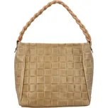 Dámská kožená kabelka Delami Chiaras - béžová