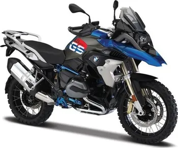 autíčko Maisto BMW R 1200 GS 2017 1:18 modrá 