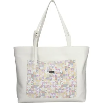 Kabelka Dámská kožená kabelka Facebag Tera - krémová