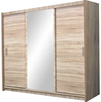 Komoda Šatní skříň MONZA 250 sonoma