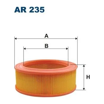 Filtr do auta Vzduchový filtr FILTRON AR 235