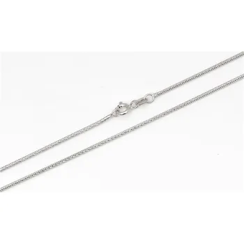 Řetízek Dámský stříbrný řetízek hádek 65312F 42 cm