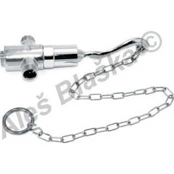 Vodovodní baterie Rubinetteria MCM International - Itálie | MCM 9035 nástěnná sprchová samouzavírací baterie - časová ,tlačná, tlačítková - CHROM MCM.9035