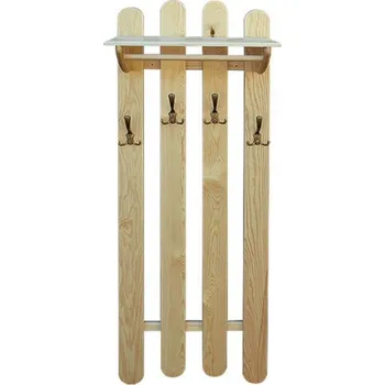 Věšák dřevěný věšák z masivu LUX 140/4 CWI342 drewmet