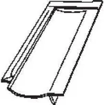 Bramac Topas 13 engoba taška krajní pravá antracitová