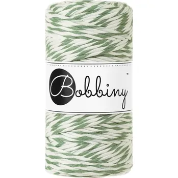 Příze Bobbiny bavlněná šňůra na macramé REGULAR magic green
