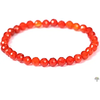 Náramek Magieprirody.cz Náramek Karneol - 6 mm kuličky fazetovaný #335 - z přírodních kamenů