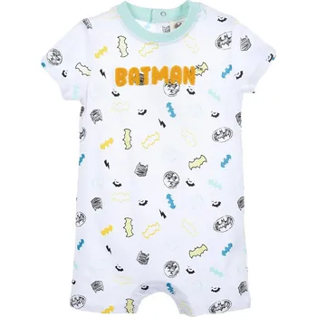 Kojenecký overall Bílý chlapecký overal Batman Velikost: 86