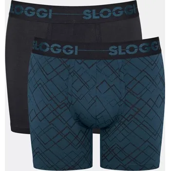 Boxerky Pánské boxerky sloggi men Go Holiday Short C2P V001 000 kombinace barev 5