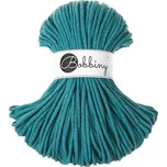 Bobbiny bavlněná šňůra PREMIUM 5mm teal