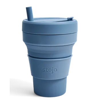 Termohrnek Stojo Skládací kelímek 709 ml modrý