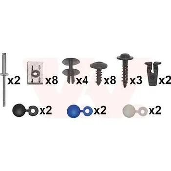 Karosérie Montážní sada, nárazník VAN WEZEL 5827794