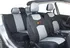 Potah sedadla 4CAR Škoda Felicia s dělenou zadní sedačkou šedé
