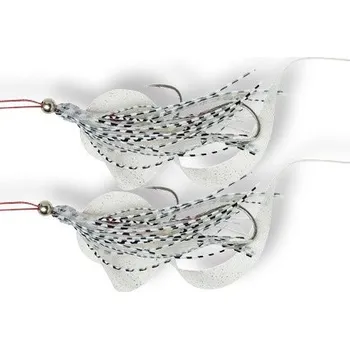 Umělá nástraha 2ks - Nástraha Savage Gear Cuttle Eyee Skirt L #14 White Glow