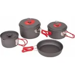 Bo-Camp Cookware set Explorer 4ks Šedá sada nádobí + DÁREK DLE VÝBĚRU!