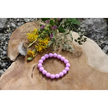 Náramek NEONIES PASTELOVÝ NÁRAMEK - BABY PINK, 17 cm