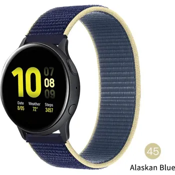 Nylonový Pásek Na Hodinky 20 Mm - Řemínek Varianta: Alaskan Blue 45