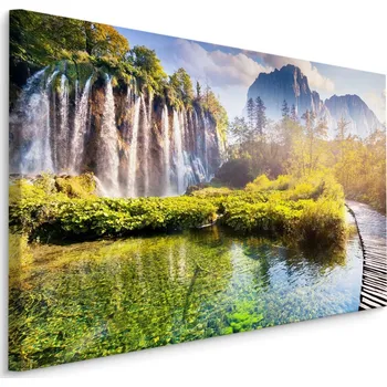 Plátno Velký Vodopád V Chorvatsku Varianta: 40x30