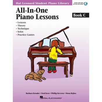 All-In-One Piano Lessons Book C - pro klavr 989989
