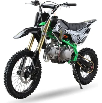 malá motorka MiniRocket Motors Pitbike CRF110 125 ccm 17/14" Monster Edition zelená