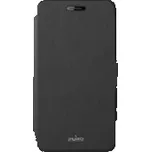Puro flipové pouzdro pro HUAWEI Y6 s přihrádkou na kartu, černá