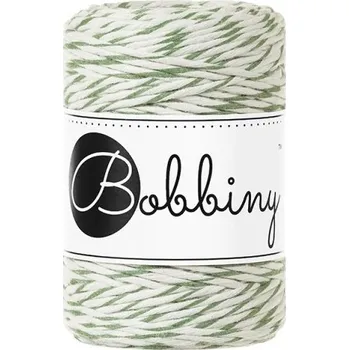 Příze Bobbiny bavlněná šňůra na macramé BABY magic green
