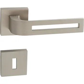 Dveřní kování MP KOVÁNÍ TI - CINTO 2 - HR 3044Q DOPRODEJ Provedení: KL/KL. na rozetách (bez spodní rozety), Povrch: NP - nikl perla