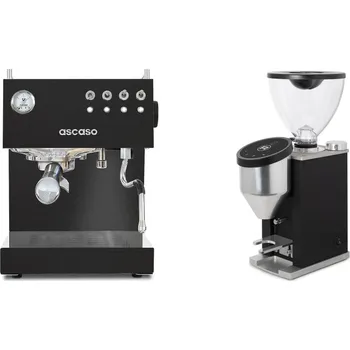 Kávovar Ascaso Steel DUO, Black + Rocket Espresso FAUSTINO 3.1, black