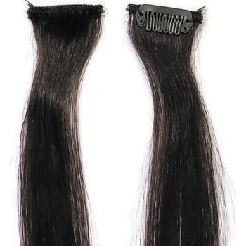 Příčesek Simply Perfect Trendy Human Hair 47 cm 4 ks 1B černý
