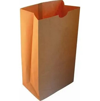 Sáček na potraviny Gastro obaly Sáček SOS odnosový, papírový, hnědý 13x9x25cm (min. počet 1000ks)